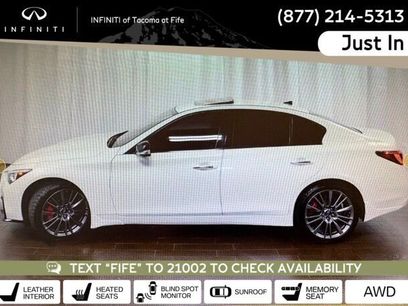 Used 2021 INFINITI Q50 Red Sport 400 w/ Proactive Package