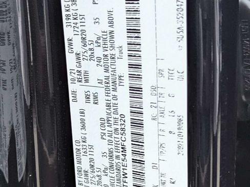 Used 2021 Ford F150 King Ranch w/ Equipment Group 601A High AWD/4WD image 16