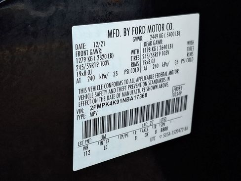 Used 2022 Ford Edge Titanium image 38