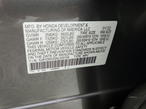 Used 2022 Acura MDX FWD image 20