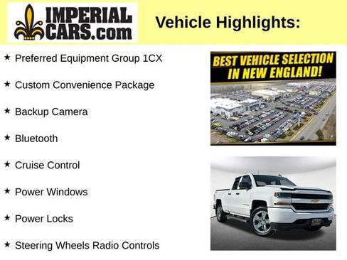 Used 2018 Chevrolet Silverado 1500 Custom w/ Custom Convenience Package image 7