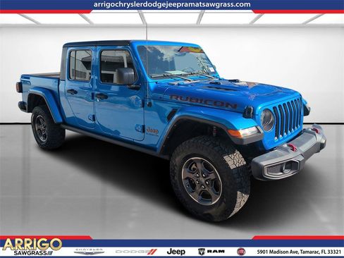 Certified 2022 Jeep Gladiator Rubicon w/ Trailer Tow Package image 1