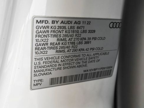 Used 2023 Audi Q8 Premium Plus w/ Premium Plus Package AWD/4WD image 53