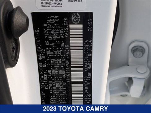 Used 2023 Toyota Camry SE FWD image 24