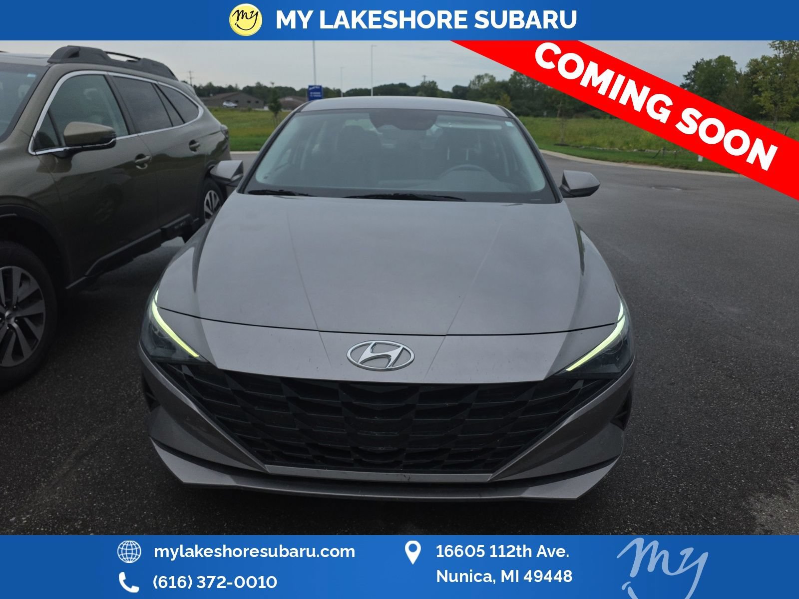 Used 2021 Hyundai Elantra SE FWD image 2