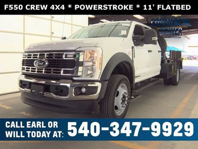 Used 2024 Ford F550 4x4 Crew Cab Super Duty w/ XL Chrome Package