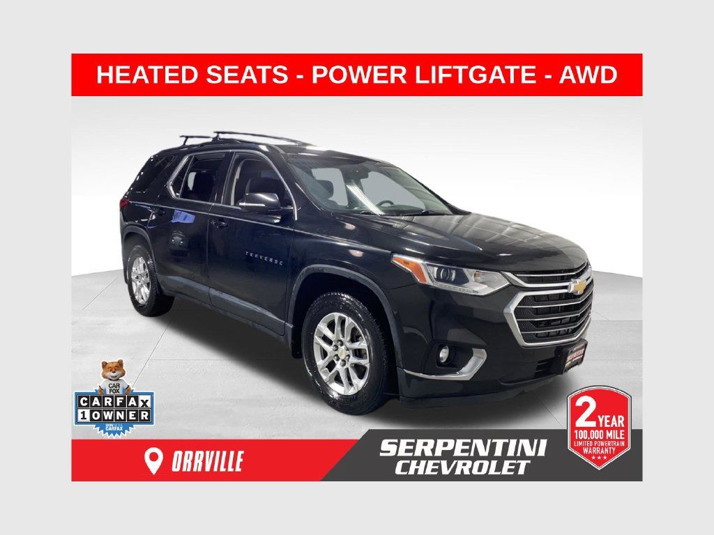 Used 2020 Chevrolet Traverse LT w/ LPO, Floor Liner Package AWD/4WD image 1