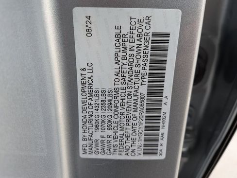 Used 2024 Honda Accord LX image 29