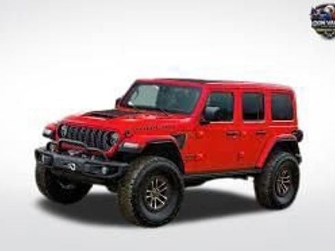 Used 2025 Jeep Wrangler Unlimited Rubicon 4xe w/ Convenience Group AWD/4WD image 1