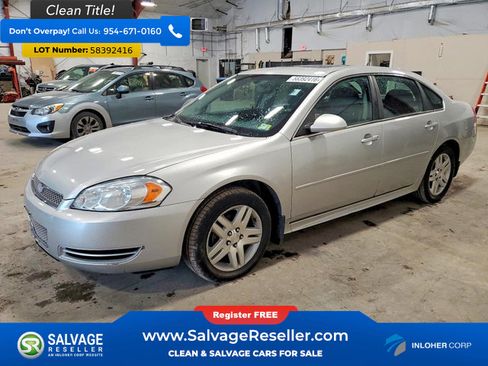 Used 2015 Chevrolet Impala LT w/ LT Sunroof Package FWD image 1