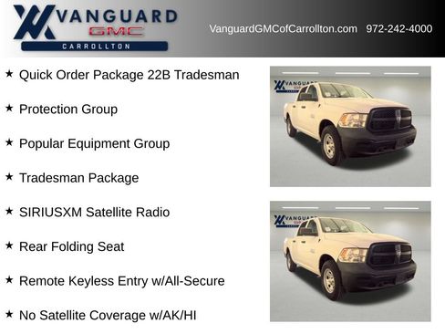 Used 2016 RAM 1500 Tradesman w/ Popular Equipment Group AWD/4WD image 3