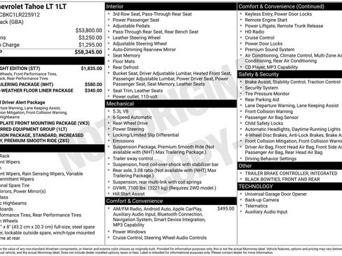 Used 2020 Chevrolet Tahoe LT w/ LT Midnight Edition RWD image 6