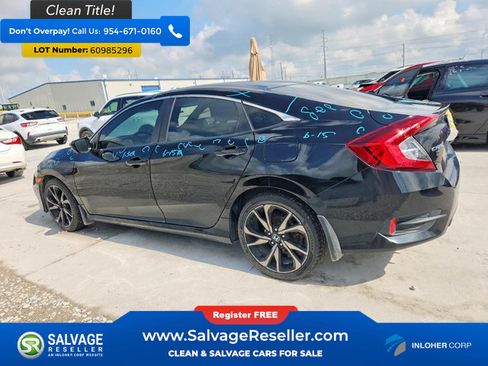 Used 2021 Honda Civic Sport image 3