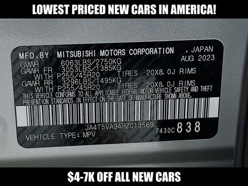 New 2024 Mitsubishi Outlander SE image 37