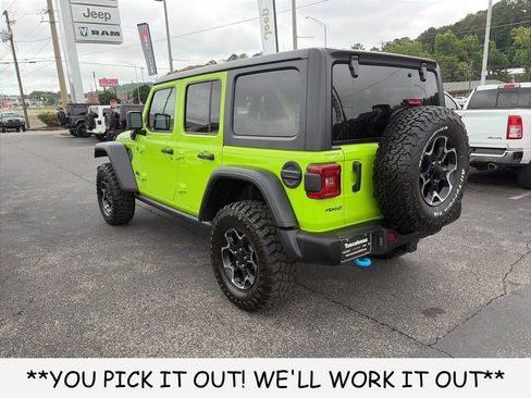 Used 2021 Jeep Wrangler Unlimited Rubicon 4xe w/ Steel Bumper Group AWD/4WD image 4