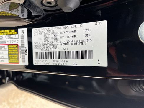 New 2026 Toyota Tundra Limited w/ Limited Power Package image 28