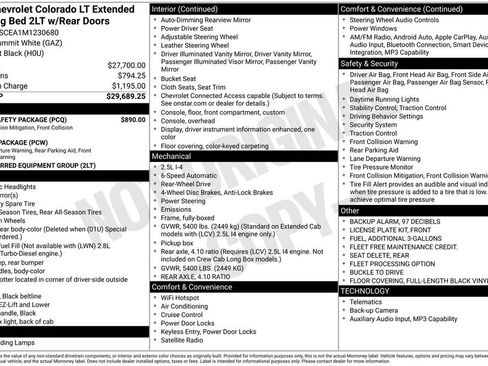 Used 2021 Chevrolet Colorado LT w/ Fleet Safety Package image 5