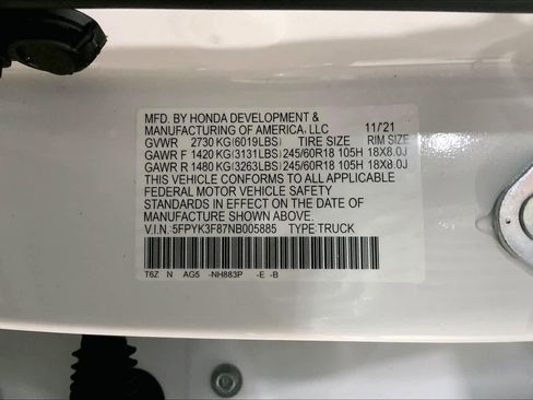 Used 2022 Honda Ridgeline Black Edition image 36