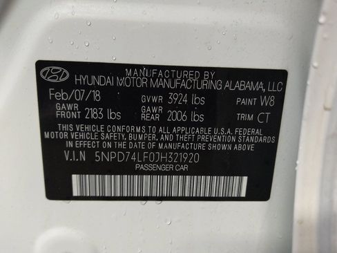 Used 2018 Hyundai Elantra SE FWD image 33