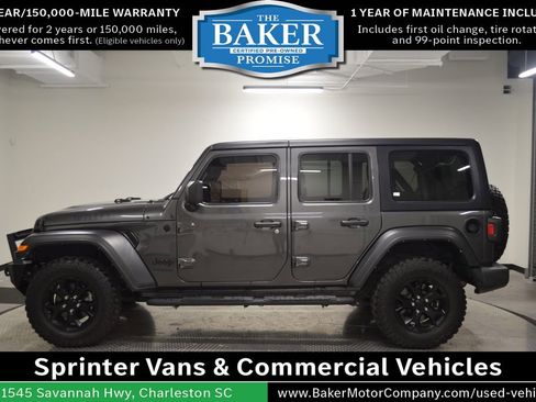 Used 2022 Jeep Wrangler Unlimited Sport AWD/4WD image 2