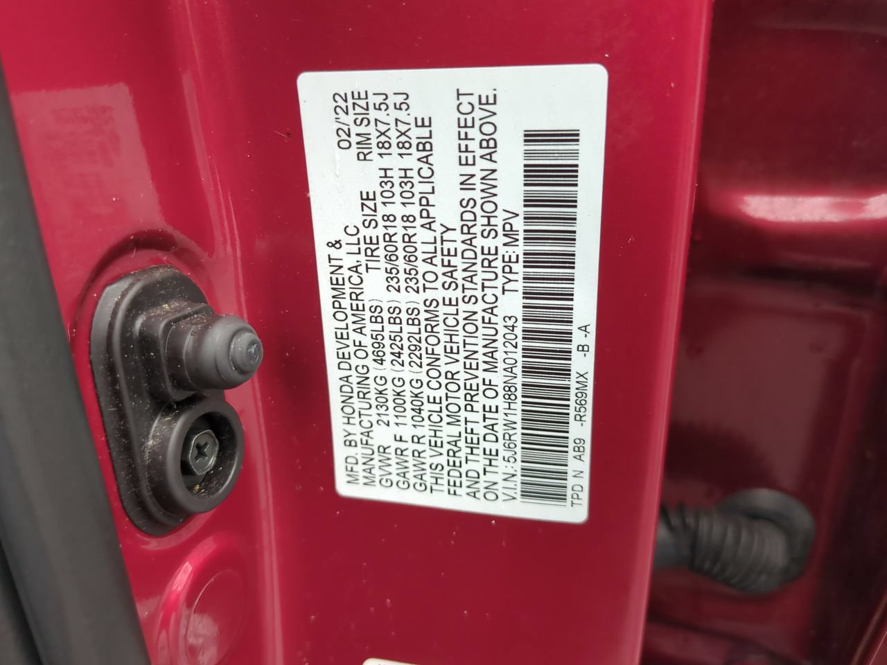 Certified 2022 Honda CR-V EX-L image 22