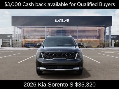 New 2026 Kia Sorento S w/ S Panoramic Sunroof Package