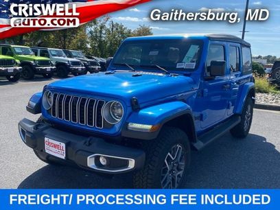 New 2025 Jeep Wrangler Unlimited Sahara