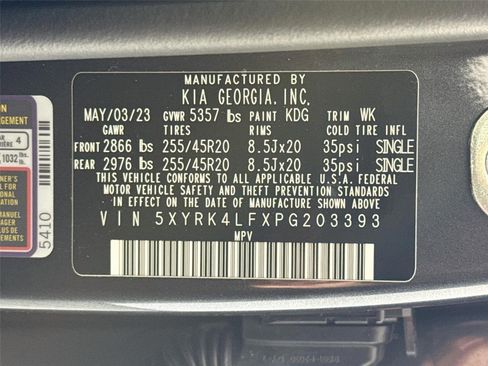 Certified 2023 Kia Sorento SX FWD image 33