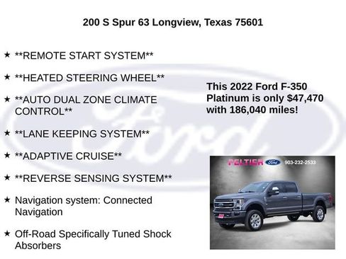 Used 2022 Ford F350 Platinum image 20
