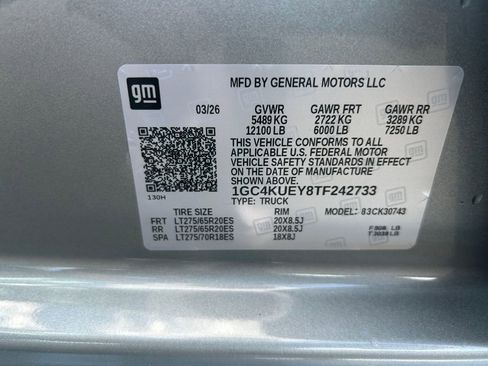 New 2026 Chevrolet Silverado 3500 LTZ w/ LTZ Plus Package AWD/4WD image 36