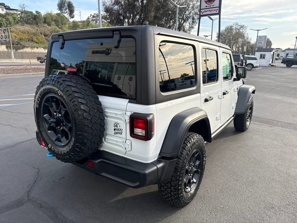 Certified 2023 Jeep Wrangler Unlimited w/ 8.4" Radio Group AWD/4WD image 9