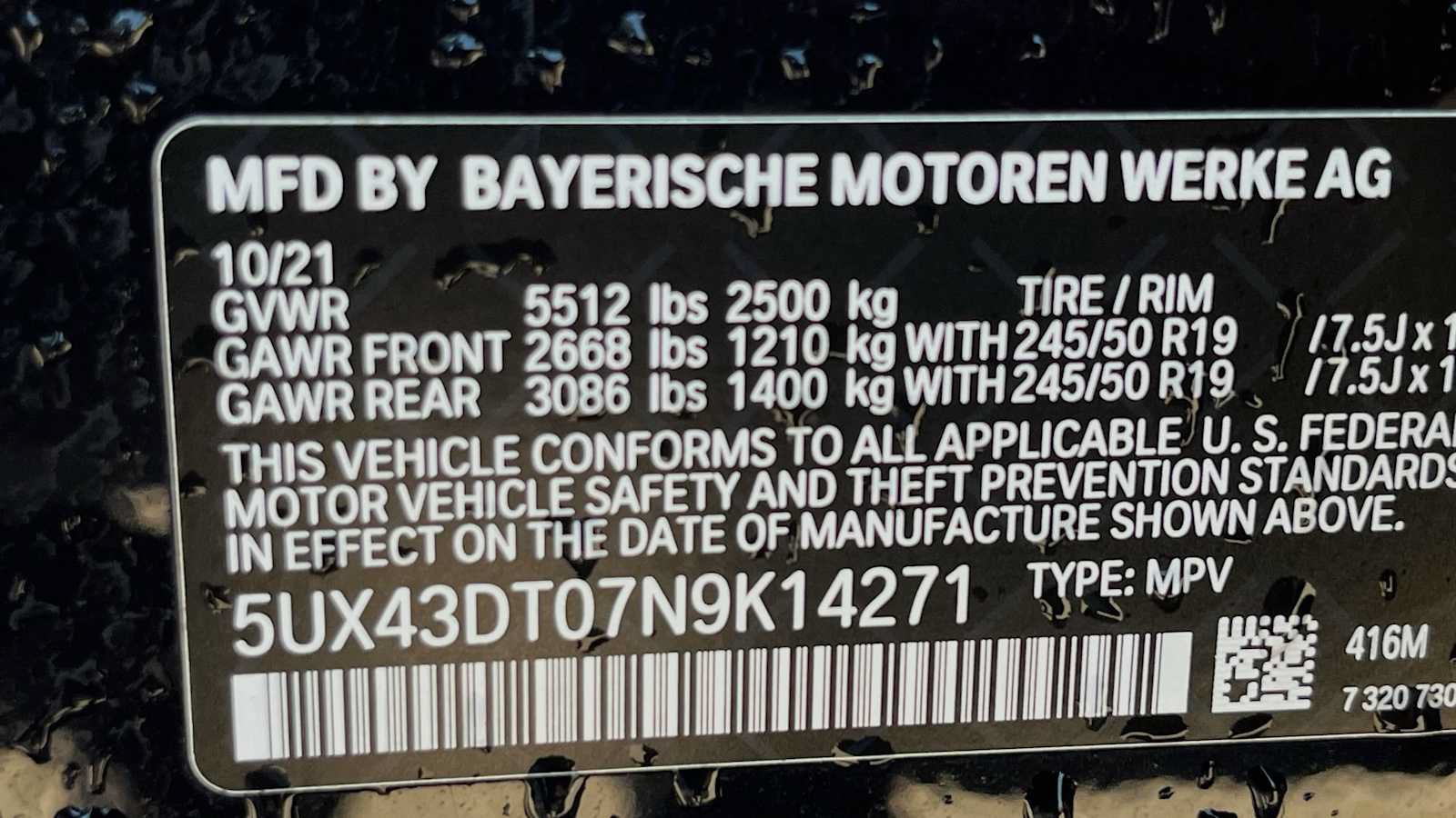 Used 2022 BMW X4 M40i AWD/4WD image 52