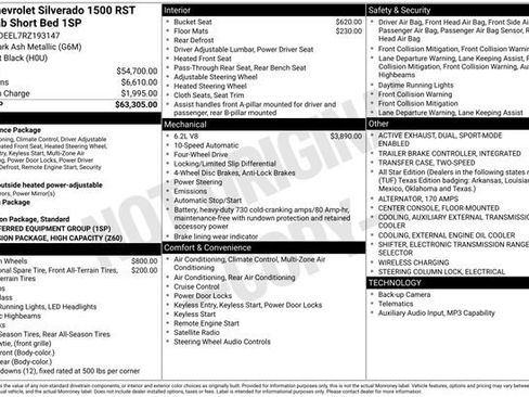 Used 2024 Chevrolet Silverado 1500 RST AWD/4WD image 69