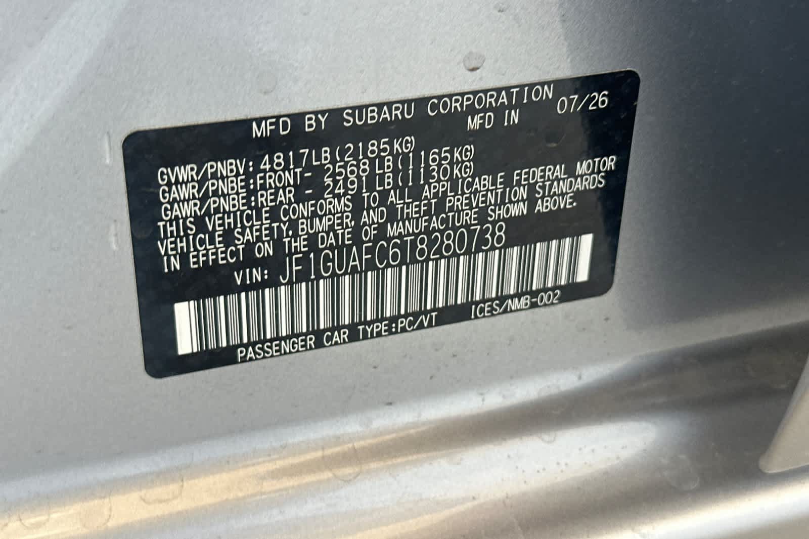 New 2026 Subaru Impreza 2.0i Sport AWD/4WD image 32
