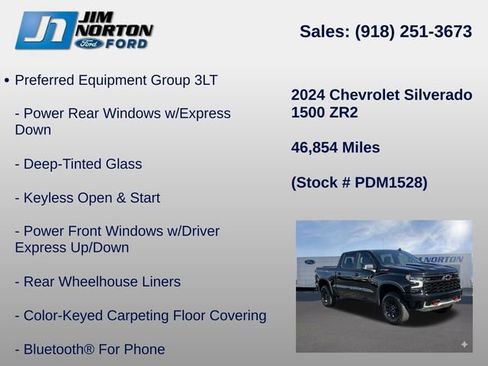 Used 2024 Chevrolet Silverado 1500 ZR2 w/ Technology Package image 21