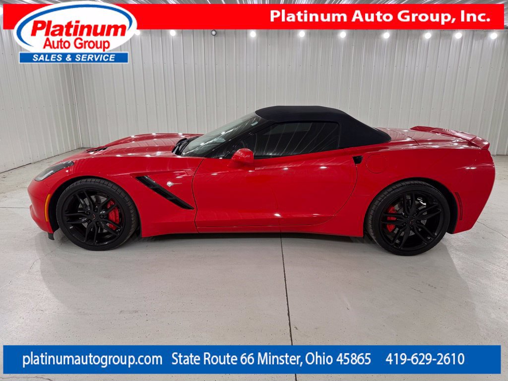 Used 2014 Chevrolet Corvette Stingray Convertible w/ 2LT Preferred Equipment Group RWD image 2
