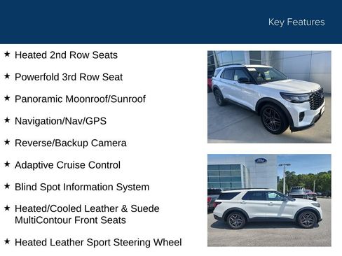 Used 2025 Ford Explorer ST w/ Sun And Sound Package RWD image 35
