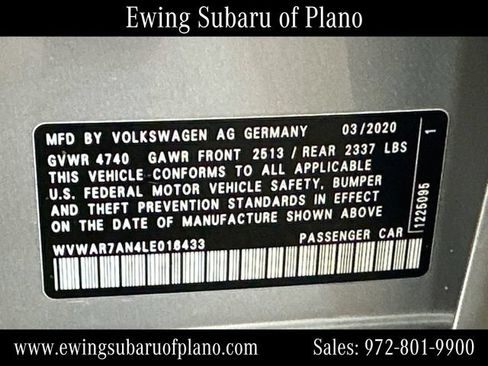 Used 2020 Volkswagen Arteon SE FWD image 33