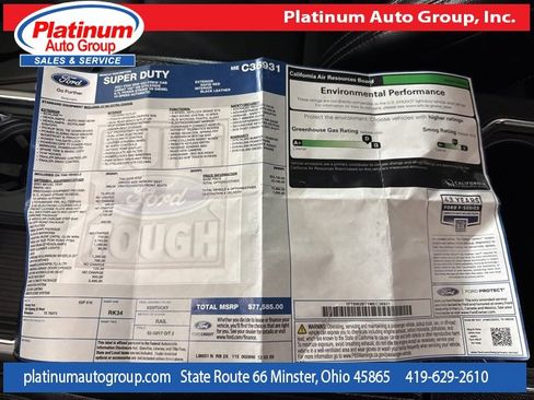 Used 2021 Ford F250 Lariat w/ Lariat Ultimate Package image 24