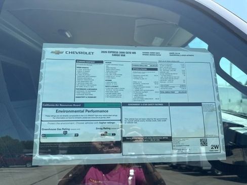 New 2026 Chevrolet Express 3500 Extended w/ Driver Convenience Package RWD image 25