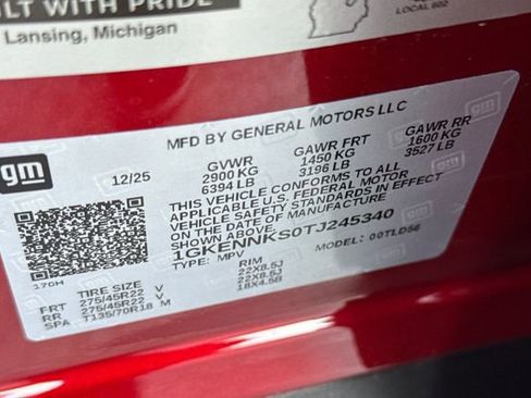 New 2026 GMC Acadia Elevation w/ Black Edition image 36