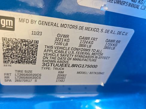 Certified 2024 GMC Sierra 1500 AT4 w/ Technology Package AWD/4WD image 23