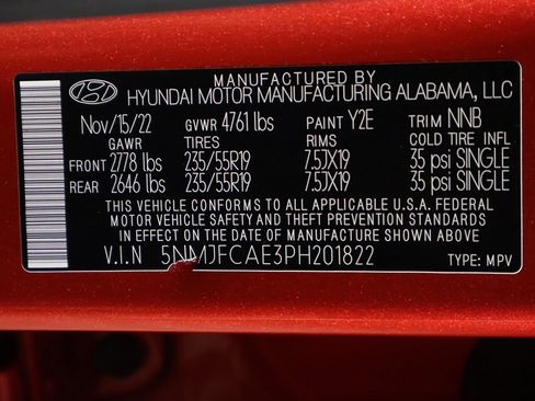 Certified 2023 Hyundai Tucson SEL w/ Convenience Package image 44