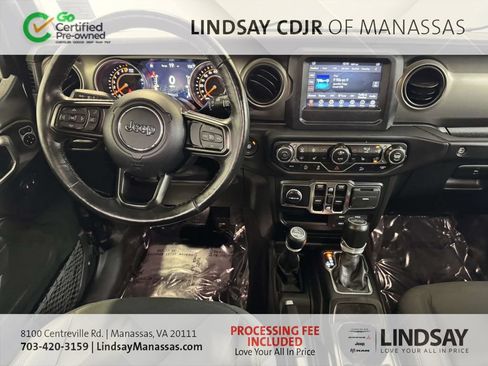 Certified 2018 Jeep Wrangler Unlimited Sport S AWD/4WD image 22