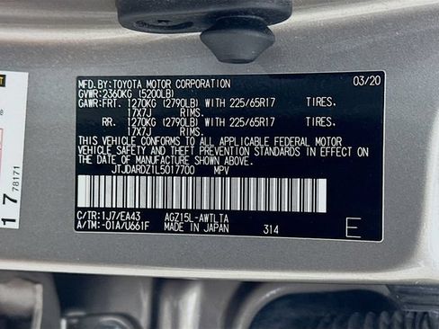 Used 2020 Lexus NX 300 AWD w/ Comfort Package image 37