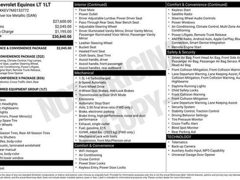 Certified 2021 Chevrolet Equinox LT FWD image 5