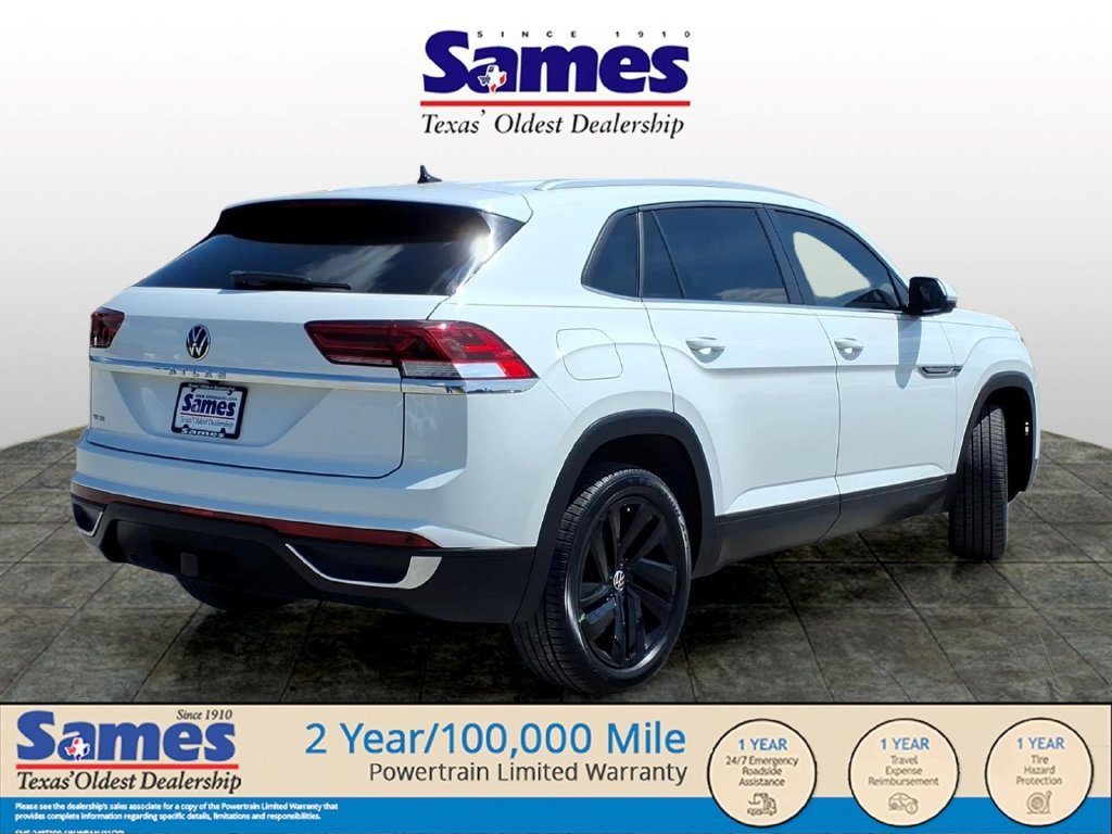 Used 2023 Volkswagen Atlas Cross Sport SE w/ Black Wheel Package FWD image 3