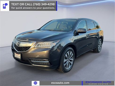 Used 2016 Acura MDX SH-AWD w/ Technology Package image 1