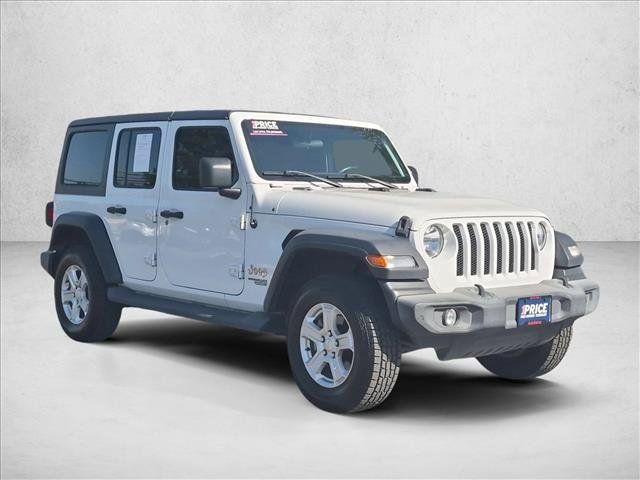 Used 2020 Jeep Wrangler Unlimited Sport S AWD/4WD image 3