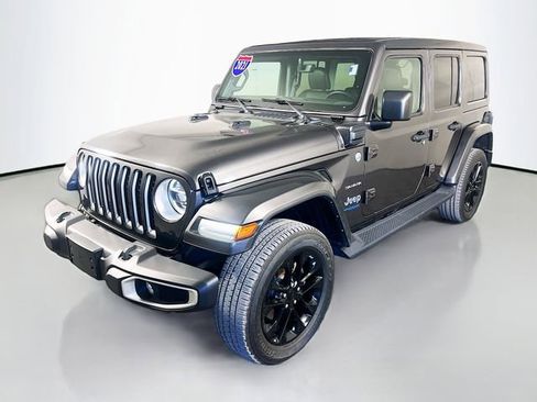 Used 2021 Jeep Wrangler Unlimited Sahara w/ Cold Weather Group image 4